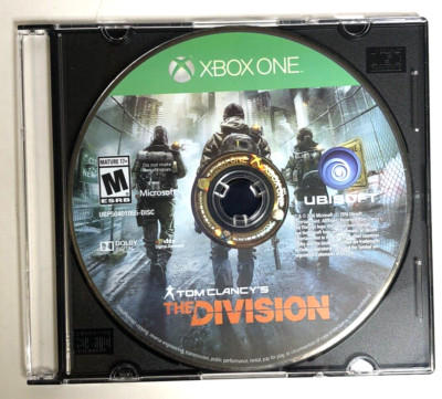 Tom Clancys The Division (Microsoft Xbox One, 2016) TESTED Disc Only