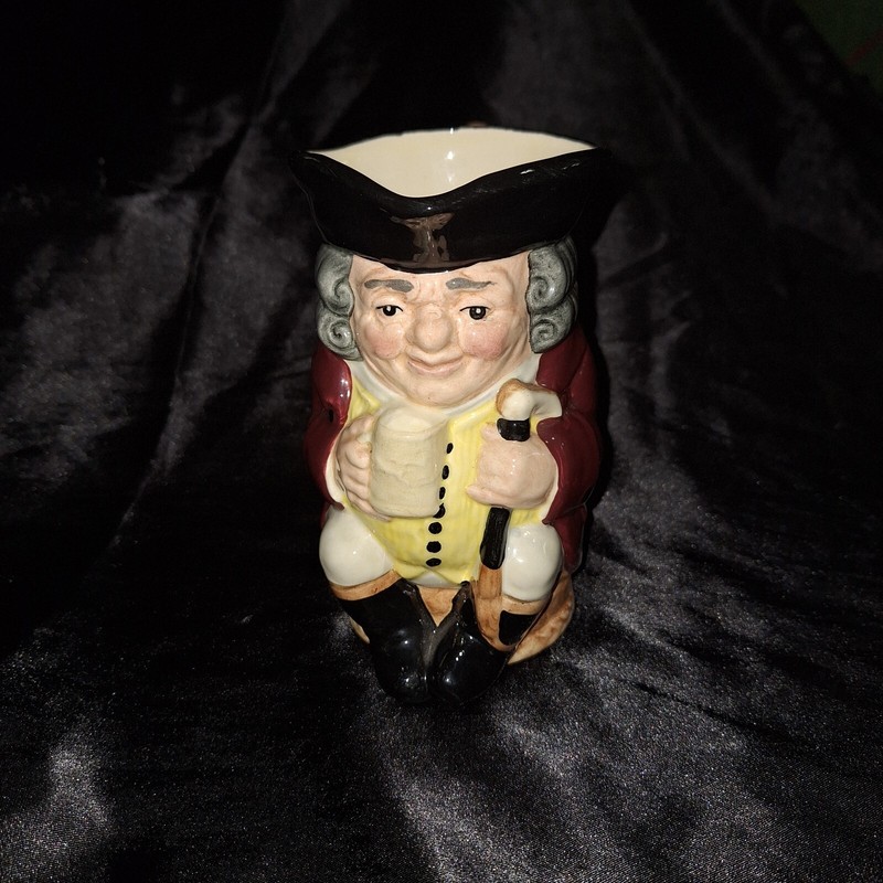 Vintage Royal Doulton Mug~Jolly Toby~Hand Painted Pitcher~6 Inch~England