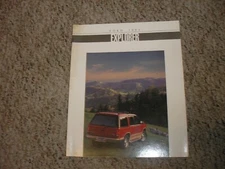 RARE Vintage 1994 Ford Explorer Spec Sheet Factory Sales Brochure Free SHIPPING