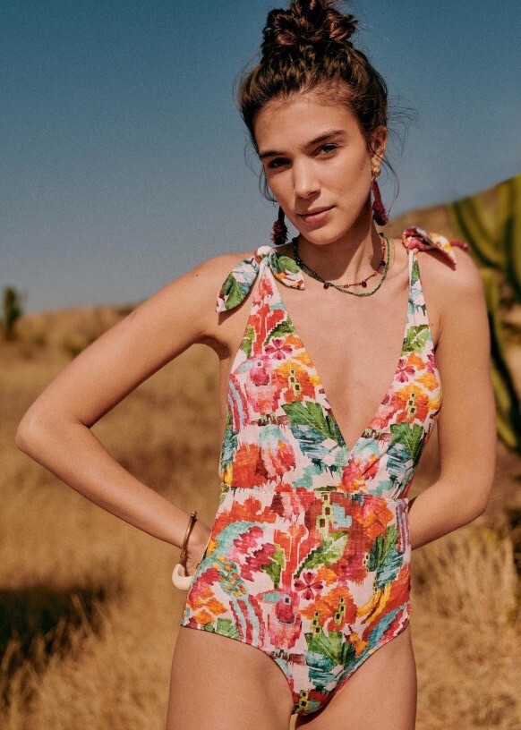 PARAISO SWIMSUIT - SÉZANE X YSÉ SIZE 38 US 6 | eBay