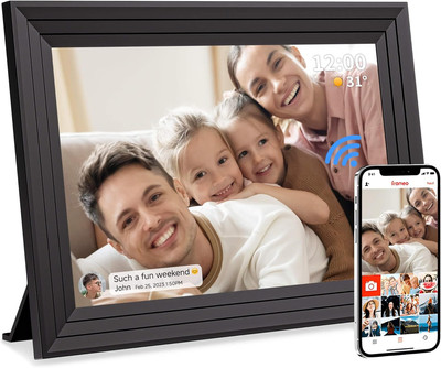 Elektronischer Digitaler Bilderrahmen WLAN Frameo - 10,1 Zoll 32GB Wifi Digitale