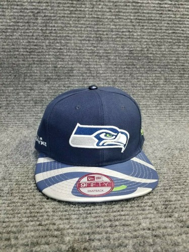 VTG SEATTLE SEAHAWKS Hat Blue Trucker 