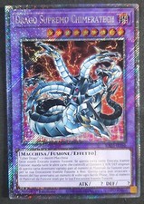 DRAGO SUPREMO CHIMERATECH Rara Segreta Platino in Italiano RA03-IT166 YUGIOH