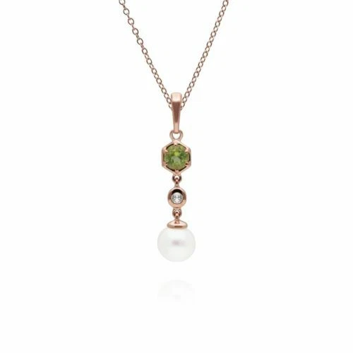Gioielli di lusso bianche peridoto