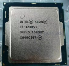 Intel Xeon E3-1240 V5 3.50GHz 4-core 8-thread 8MB LGA1151 CPU processor