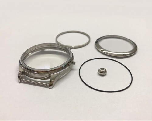 316L Stainless Steel 44MM Watch Case Fits 38.5mm-39.0mm Dial For 6497/6498/3600 - Picture 11 of 11