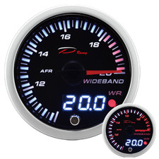 Manometro Strumento 60mm DEPO Wideband AFR Stechiometrico Allarme Picco + SONDA