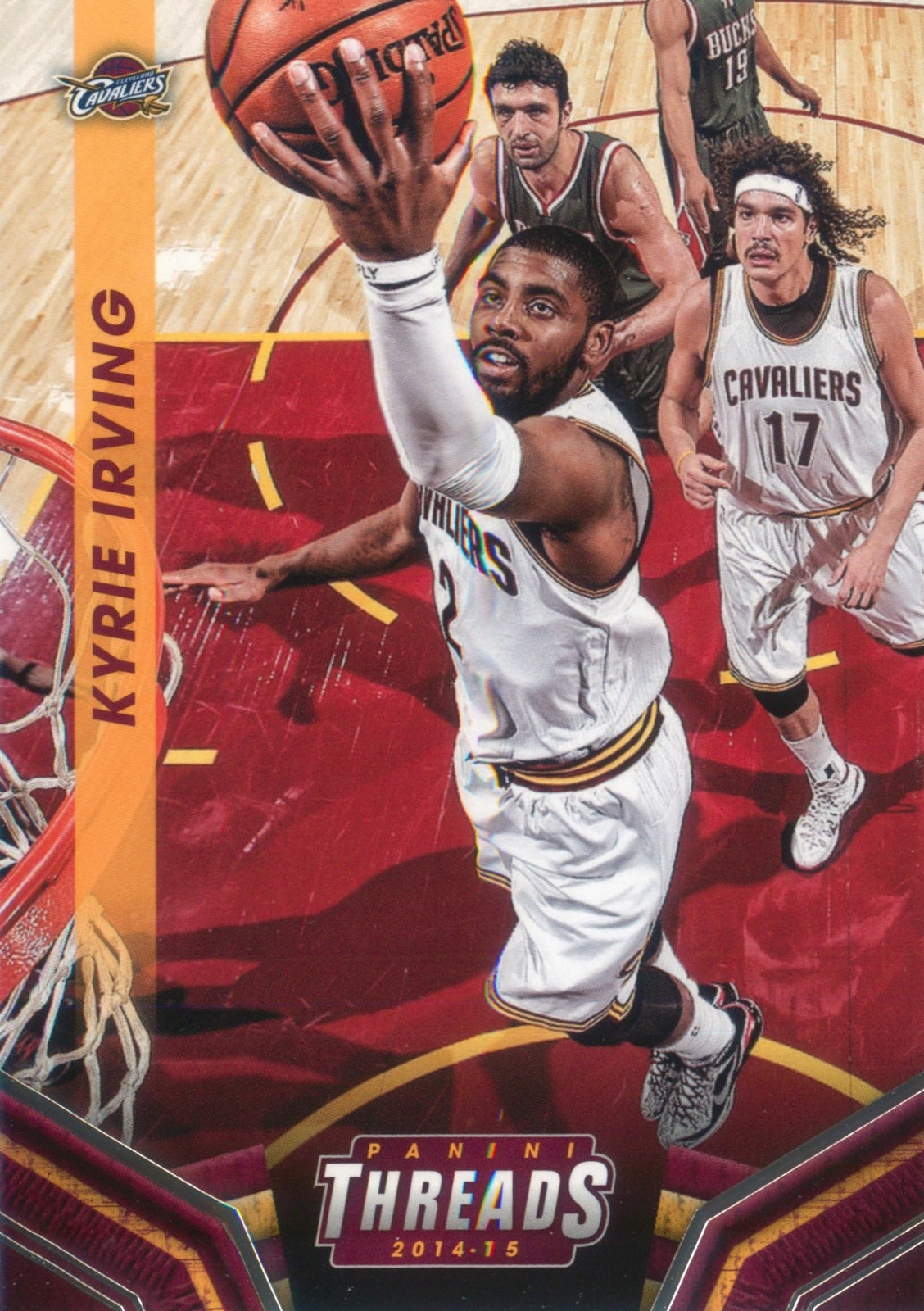 Kyrie Irving 2014-15 Panini Threads NBA Base Card #114 Cleveland Cavaliers