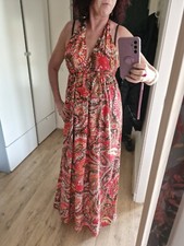 Trendy Stylish Summer Holiday  Long Colourful Dress * One Size *