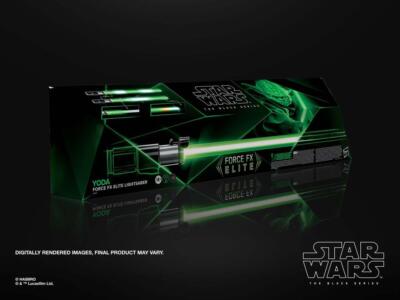 Star Wars Black Series Yoda Force FX Elite Electronic Lightsaber