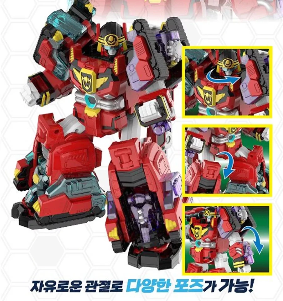 Jurassic Cops 3 Tank Kilo Engine FIRESAURUS Transforming Robot - Image 4 of 4