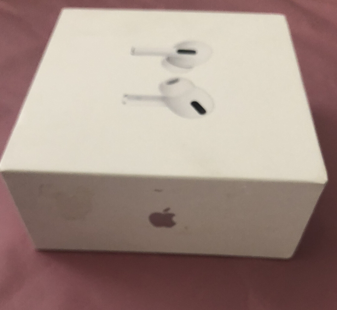 ORIGINAL APPLE AIRPODS PRO EMPTY BOX & MANUAL - (BOX ONLY