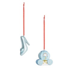 Disney Primark Neuf Cendrillon Princesse Décorations de Noël Boules Ornements