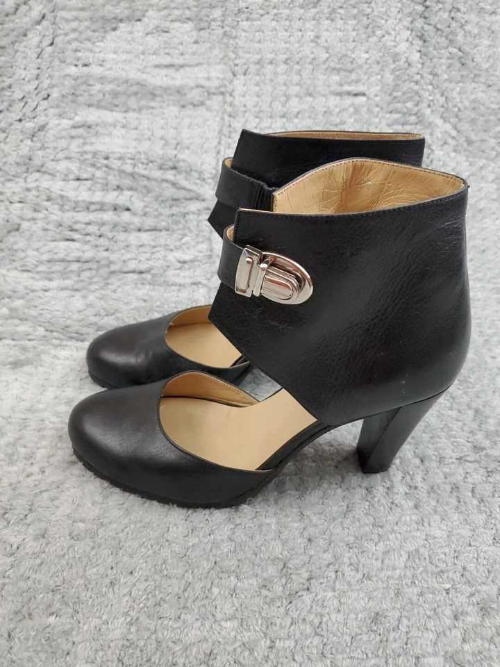 Церемония открытия черный лодыжки ремень высокий каблук туфли женский размер 39,5 / 9 - Изображение 2 из 4