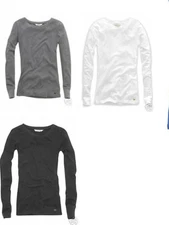 AEROPOSTALE Lg Slv Butterfly Jersey Crew NWT 