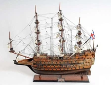 Model Ship Sovereign of the Seas - Handmade Wooden Model - Fully Assembled - New