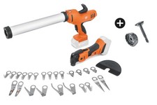 Fein Kartuschenpresse-Set Autoglaser + Supercut Adapter, 71902460000