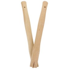 2 Pcs Hardwood Replacement Hoe Handles for Hand-operated Tools Garden