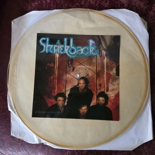 SHRIEKBACK - HAND ON MY HEART UNCUT  7" Vinyl Picture Disc UK  (1 2") SHRSD 1