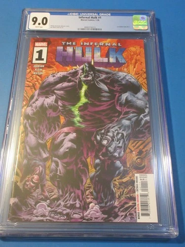 Infernal Hulk #1 A Cover CGC 9.0 VFNM Gorgeous Gem Wow