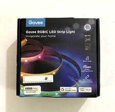 Govee RGBIC LED Strip Light H802A Multi-Color 16.4 Ft Pairs w/ ALEXA GOOGLE