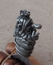 Konge Tinn Pewter Heilag Olav Zinn - Flaschen&ouml;ffner und Korkenzieher