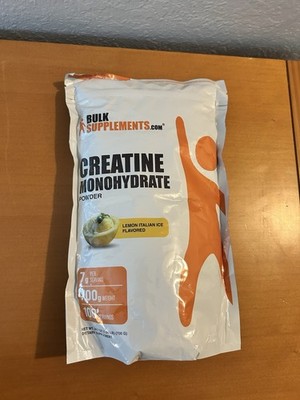 Bulk Supplements 100 Servings Lemon Italian Ice