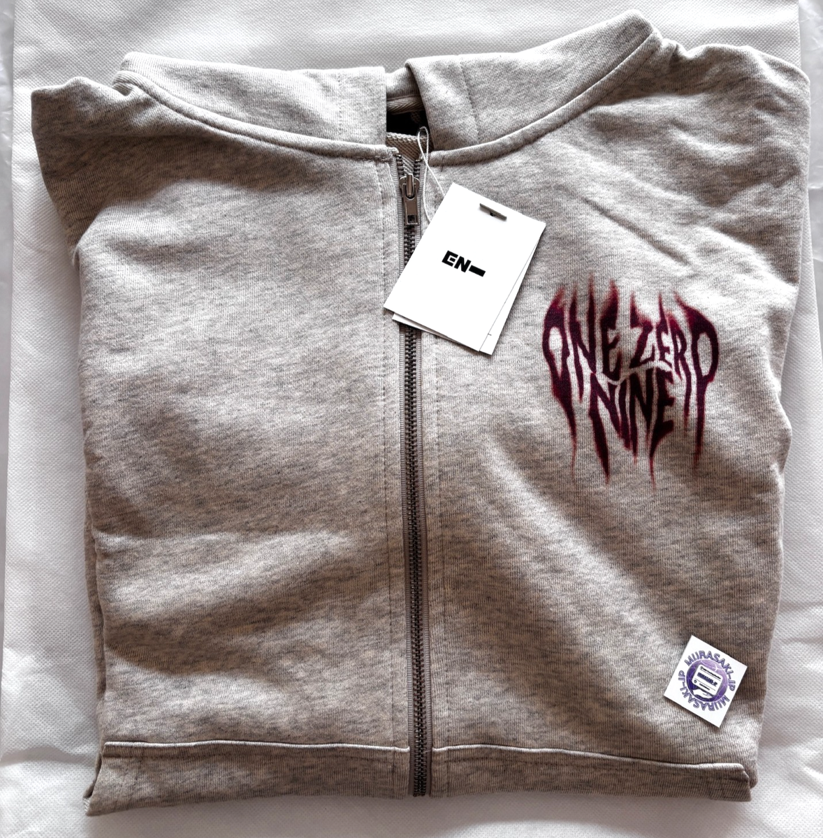 ENHYPEN ソンフン　フーディ　 パーカー　SUNGHOON HOODIE Artist-Made Collection SUNGHOON 109 ZIP-UP HOODIE IVORY Size L PC