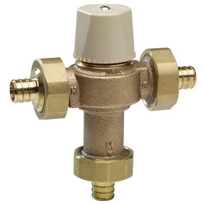 WATTS 0559114 THERMOSTAT MIXING VALVE 1/2'' LEAD FREE BRASS 150 PSI PEX