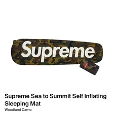 Supreme & Sea to Summit - Self Inflating Sleeping Mat SS21