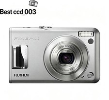 Fujifilm FinePix F31fd Compact Digital Camera Silver SD Good Condition Tested