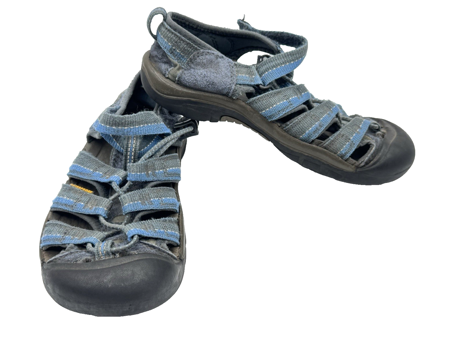 KEEN Sandali Grandi Bambini Ragazzi Blu Grigio Impermeabili Escursionismo Outdoor Scarpe Taglia 3