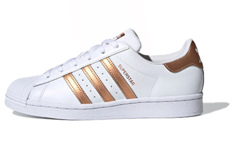 adidas Superstar White Copper Metallic W for sale | eBay