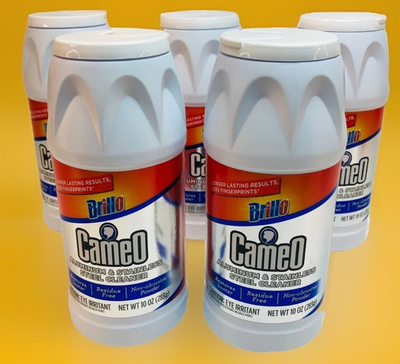 #ad #ad 5 Brillo Cameo Cleaner Aluminum Stainless Steel Cleaner 10oz LONG LASTING RESULT $27.99