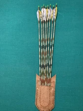 Hip Pocket Quiver Thick Boggs Leather RH LH Handmade