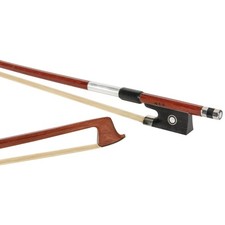 MI VI NB-510 Brazilwood Violin Bow 4/4 Full Size with Ebony Frog  Octagona...