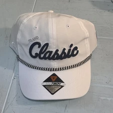 Ponte Vedra Inn & Club Pukka Island Classic Rope Hat Snap White New TriTech