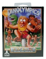 Atari Lynx - Dinolympics Mit Ovp Sehr Guter Zustand
