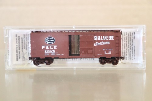 Micro Trains MTL 20410 Spur N Pittsburgh & Lake Erie 40' Box Car P&Le ab 20375 | Zustand: Used
