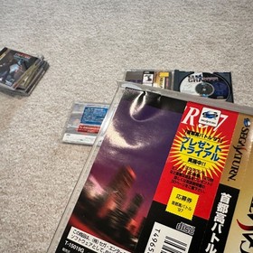 Sega Saturn Japan Import 5 Racing Game Lot - USA Seller