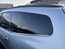 Used Left Quarter Glass fits: 2013 Chevrolet Traverse L. LT Left Grade A