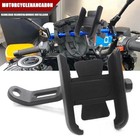 Universal Motorcycle Mobile Phone Holder Aluminum Handlebar Mirror Mount