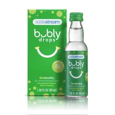 SodaStream Bubly drops Lime Fruit Drops 1.36 oz 1 pk