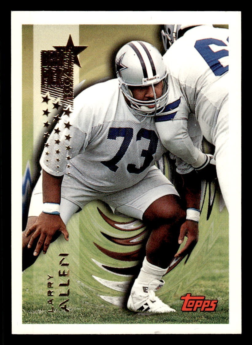 1994 TOPPS LARRY ALLEN 441 NRMT RC FOOTBALL DALLAS COWBOYS
