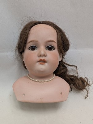 Antique 7'' A.M. -7- Dep AM #370 Shoulderhead Armand Marseille Germany c1910s