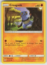 Pokemon Croagunk 63/131 SM - Forbidden Light Normal