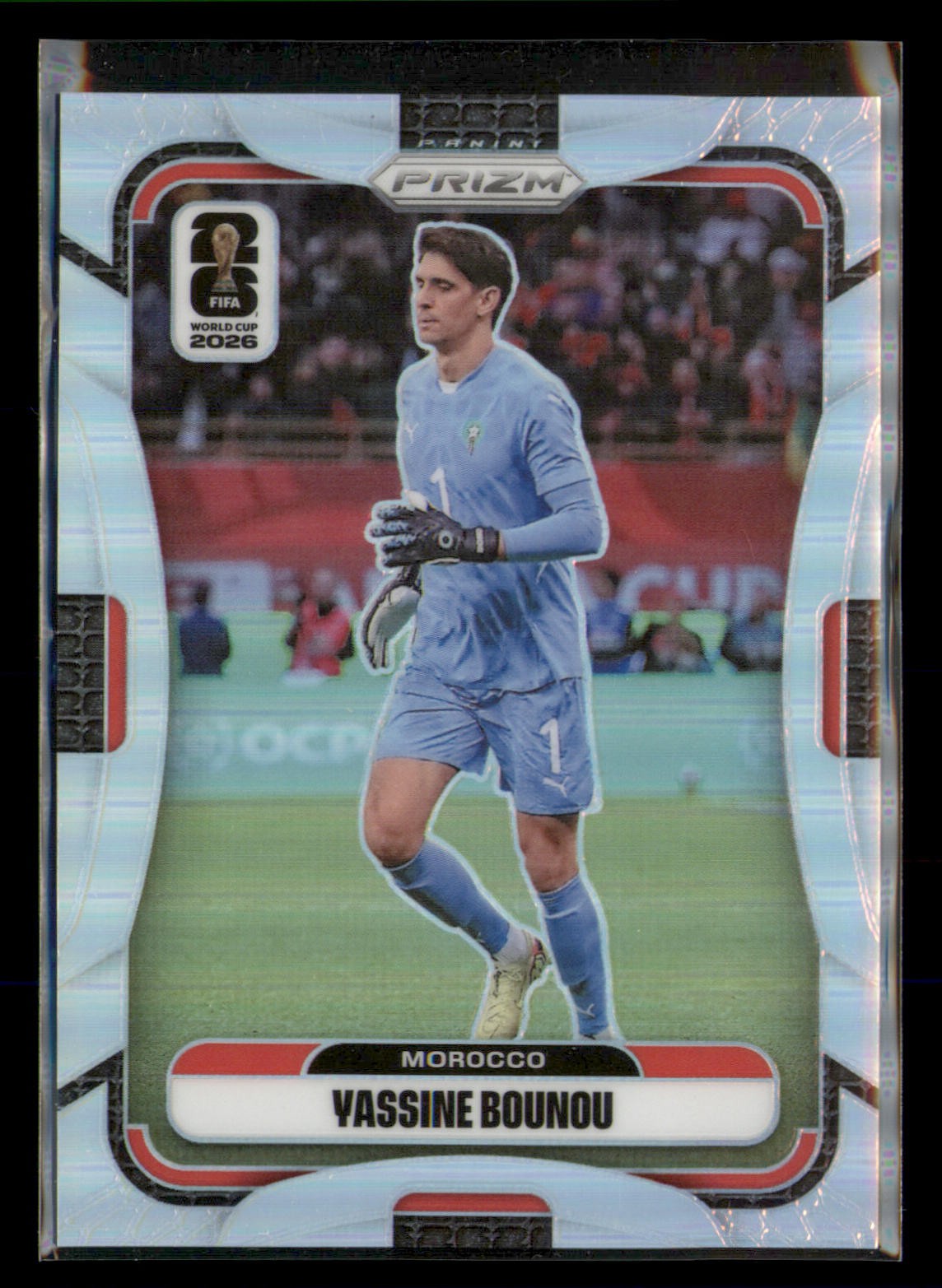 Yassine Bounou 2026 Panini Prizm FIFA World Cup #296 Silver Prizms Morocco s4