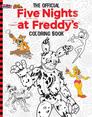 Five Nights at Freddy's Official Coloring Book - FNAF AFK Book New