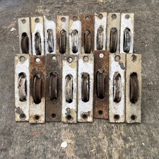 Sash Window Pulleys Axels. 17Antique Reclaimed Pulleys  Makers Mark Kenrick’s 