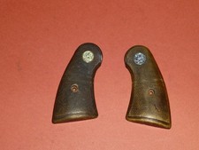Vintage Sile Colt Pre66 D Frame Grips Eagle Emblem Gold And Silver